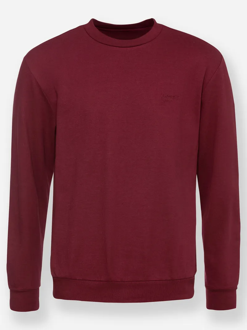 Catamaran Sweatshirt bordeaux, Bordeaux, – Produktbild 1 von 2