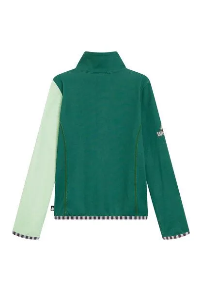WeeDo WeeDo Langarmshirt „Bomondo“, Bottle green + mint, – Produktbild 3 von 4