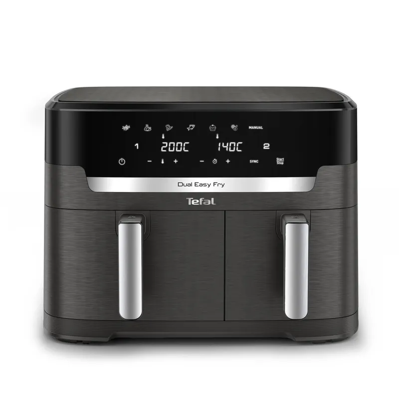 Tefal Tefal Heißluftfritteuse "Dual Easy Fry XXL EY942H" 11 l, anthrazit – Produktbild 1 von 2