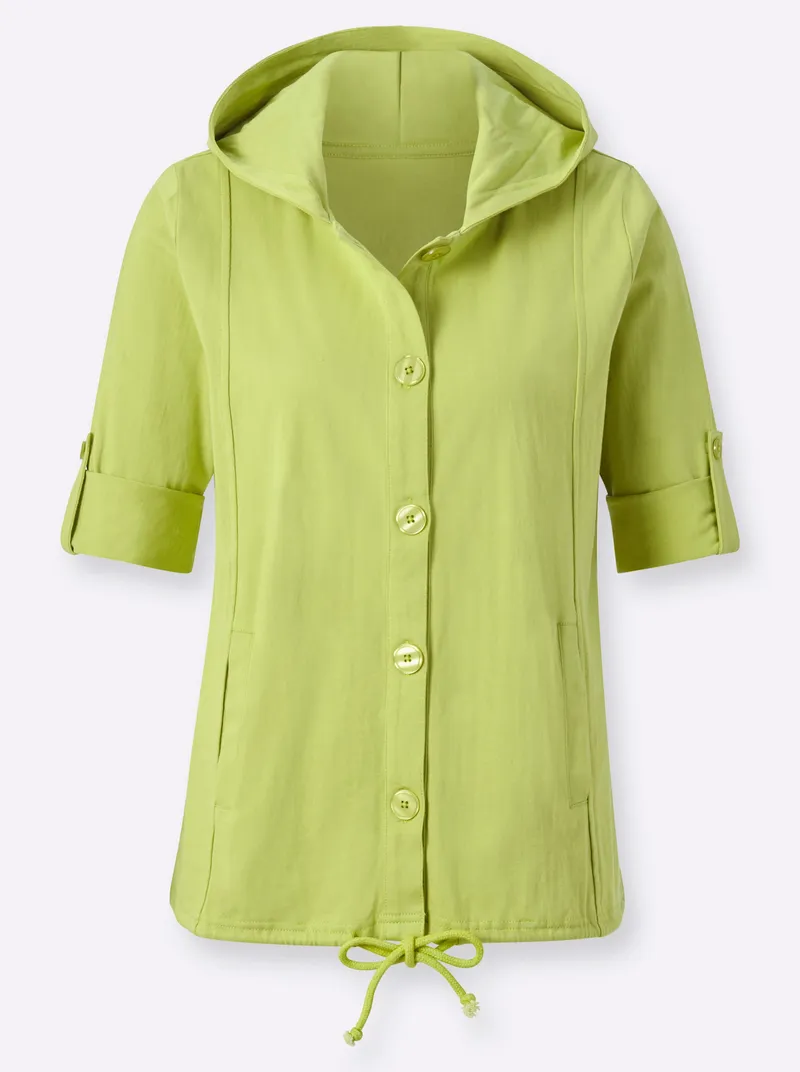Witt Shirtjacke kiwi, Kiwi, – Produktbild 1 von 2