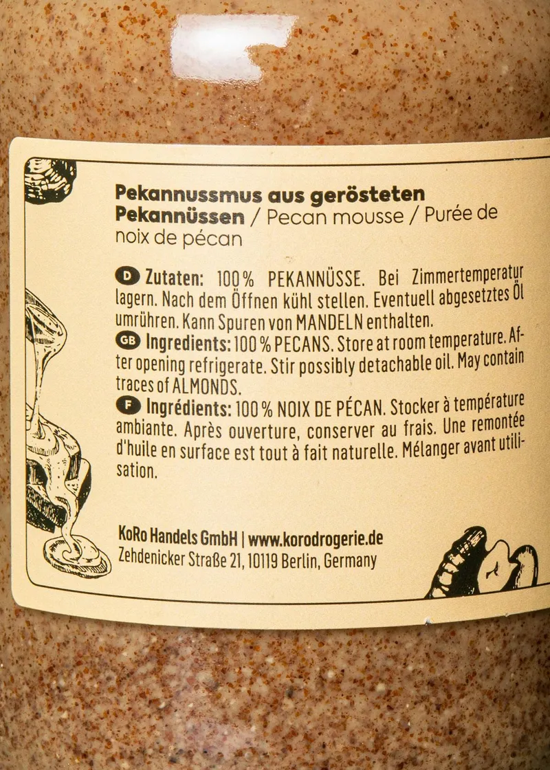 KoRo Pekannussmus 12 x 500 g – Produktbild 4 von 5