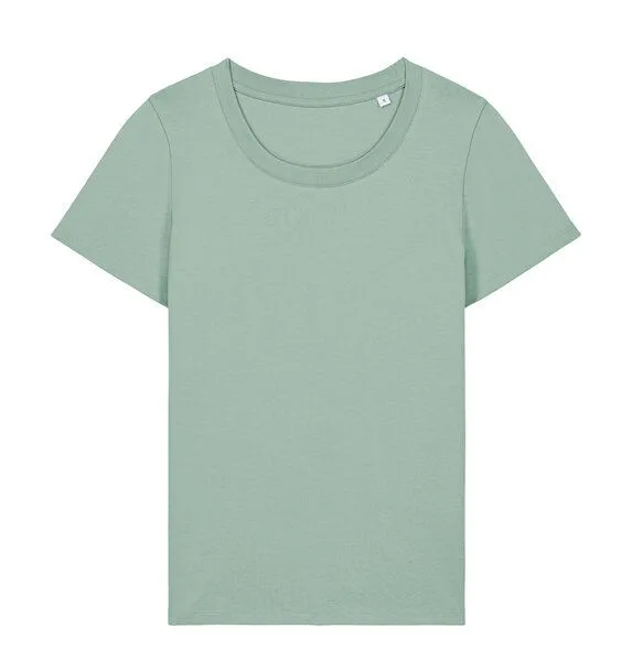 Greenspired Greenspired Fitted Damen T-Shirt aus 100 % Biobaumwolle 155 g/m² XS - 3XL, Aloe, – Produktbild 1 von 1