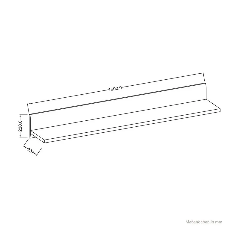 Lomadox Wohnwand TURDA-83, (5-St), moderner Stil inkl. LED Beleuchtung und Couchtisch, Weiß, – Produktbild 5 von 5