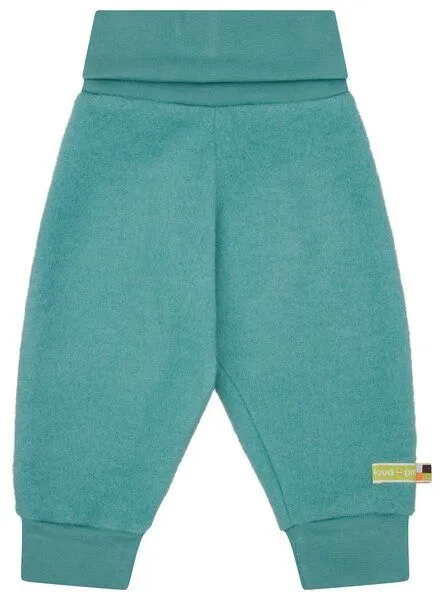 loud + proud loud + proud Babys & Kinder Wollfleece-Hose, GOTS-zertifiziert, Oregano(grün), – Produktbild 2 von 2