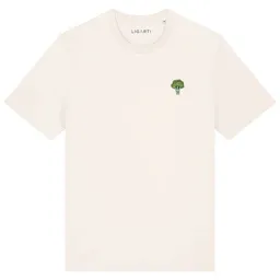 LIGARTI Besticktes T-Shirt – Brokkoli – LIGARTI Tiermanufaktur – Produktbild 1 von 1