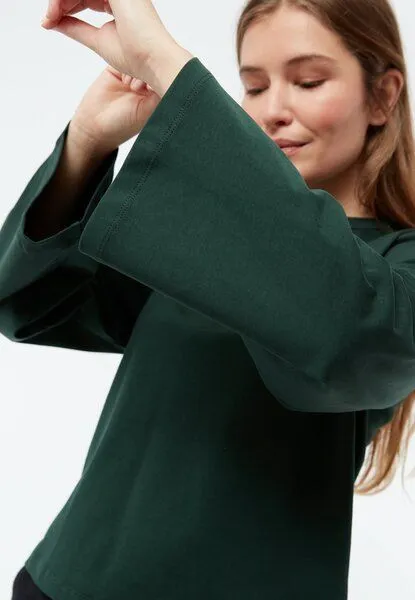 Givn Berlin Givn Berlin Longsleeve GBLACEY aus Bio-Baumwolle, Bottle green, – Produktbild 4 von 4