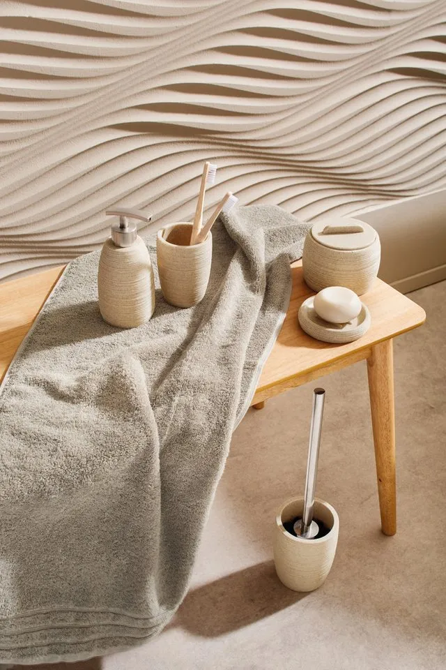 Kleine Wolke Kleine Wolke WC-Garnitur » Sand«, Beige, – Produktbild 1 von 2