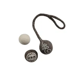 Wooliie Wooliie Hunde-Spielset aus 100 % naturbelassener Schurwolle (3er-Bundle) - Rope Ball & Rattle Ball – Produktbild 1 von 1