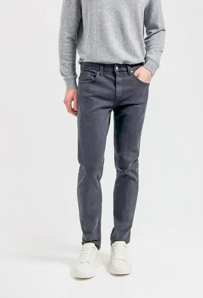 MUD Jeans MUD Jeans Jeans RICK Mid Slim aus einem Baumwolle / Tencel Mix, Blue, – Produktbild 2 von 4