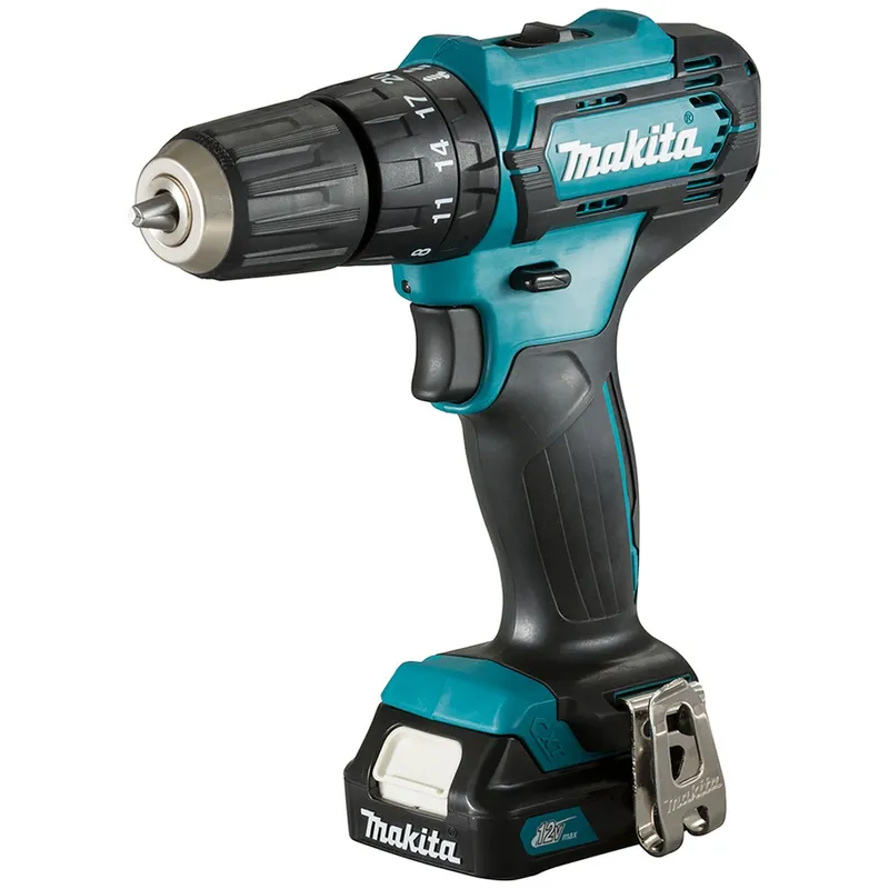 Makita Makita Akku-Schlagbohrschrauber "HP333DSAX1" 12V/2Ah 2 Akkus + Ladegerät – Produktbild 2 von 2