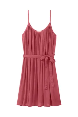 Tranquillo Spaghetti- Krinkel- Kleid - rose wine / 38 – Produktbild 1 von 1