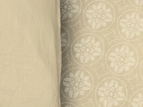Nature by Adam Nature by Adam Bettwäsche 2tlg aus 100% Bio-Baumwolle - Made in Germany - Romantic Puligny Light, Beige, – Produktbild 4 von 4
