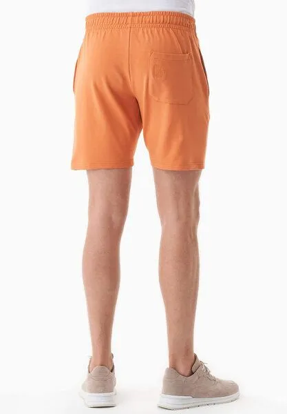 ORGANICATION ORGANICATION SAHIN | Leichte Sweatshorts aus Bio-Baumwolle, Apricot tan, – Produktbild 4 von 4