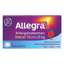 Allegra Allegra Allergietabletten für Kinder – Schmelztabletten – Produktbild 1 von 1