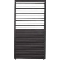 Lamellenwand mit horziontal verstellbaren Lamellen 123 cm für Cadiz – Produktbild 1 von 1