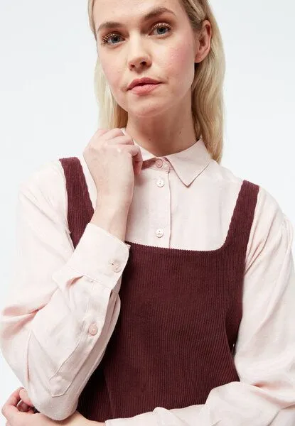 Givn Berlin Givn Berlin Cord-Kleid GBWendy, Wine red cord, – Produktbild 4 von 4
