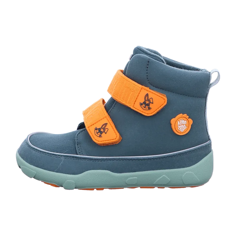 Affenzahn Affenzahn Mid Boot Vegan Comfy Bunny für Kinder, blau, Größe 30 EU, Blau, – Produktbild 2 von 7