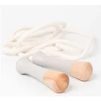 Me Mine Hüpfseil aus Holz von Me&Mine, Grau, – Produktbild 1 von 1