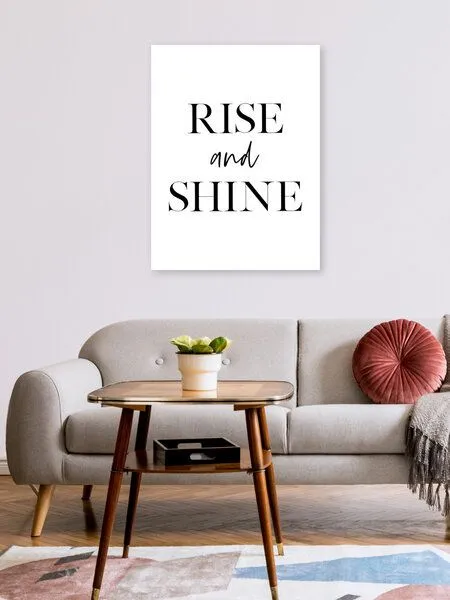 Photocircle Photocircle Poster / Leinwandbild - Rise and Shine No2 – Produktbild 2 von 4