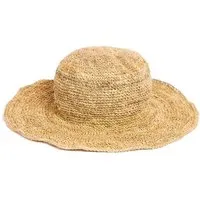 short'n'pietz short'n'pietz gehäkelter Sommerhut aus reinen Hanffasern, Beige, – Produktbild 1 von 2