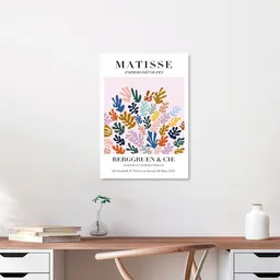 Photocircle Photocircle Poster / Leinwandbild - Matisse - Papiers Découpés, buntes botanisches Design – Produktbild 1 von 1