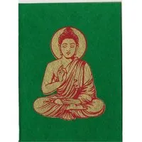Just Be Just Be Briefkarte Buddha, Grün, – Produktbild 1 von 1
