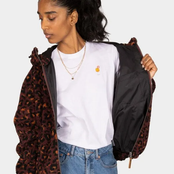 Iriedaily Iriedaily Pat Teddy Jacket, Leo brown (mehrfarbig), – Produktbild 3 von 4