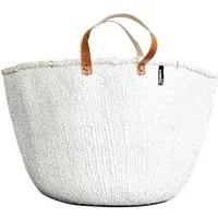 Mifuko KIONDO Körbe XXL - 3in1 Sisal Tragetasche, Aufbewahrungs- & Pflanzkorb - Mifuko, Weiß, – Produktbild 1 von 1