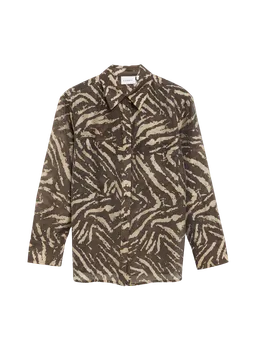 comma comma Hemdbluse aus leichtem Lyocellmix – Produktbild 1 von 1