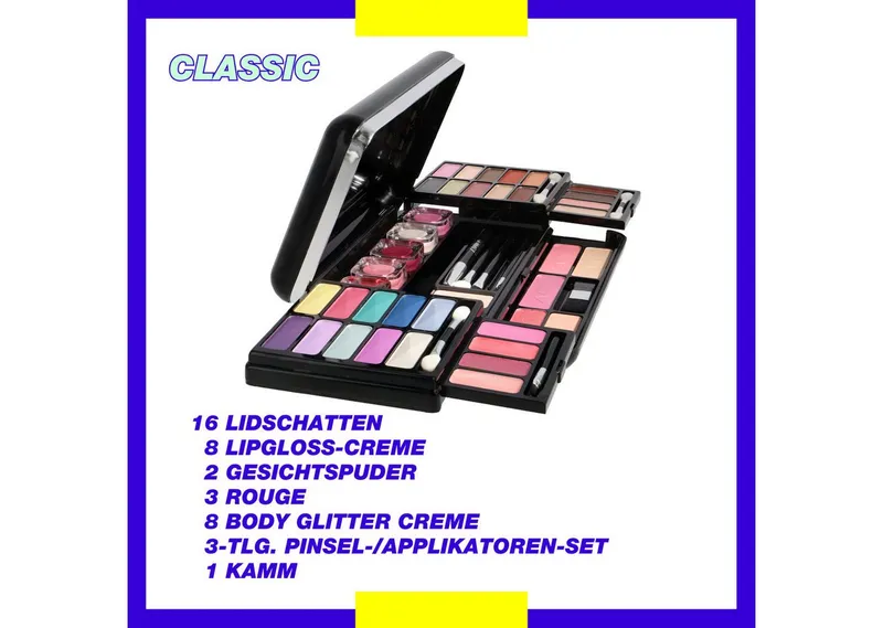 ZMILE COSMETICS Kosmetik-Set CLASSIC MAKE-UP SET, 51-tlg., mit veganer Formulierung, Bunt|schwarz, – Produktbild 3 von 5