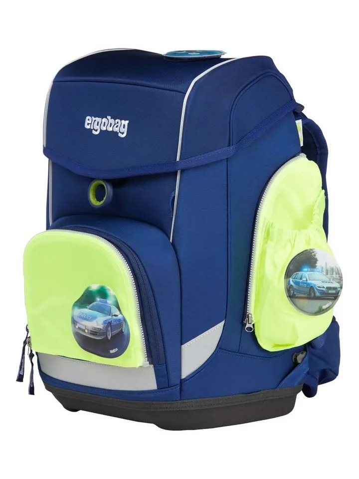 Ergobag Ergobag Schulranzen pack Seitentaschen Zip Set (3-tlg), reflektierend, Gelb, – Produktbild 3 von 3