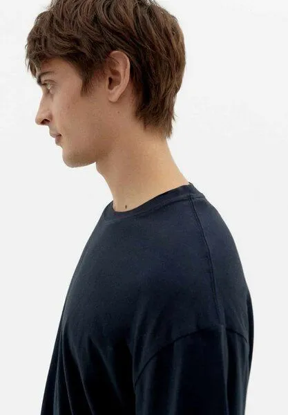 thinking mu thinking mu Herren T-Shirt - Aaron - aus Bio-Baumwolle, Blue, – Produktbild 3 von 4