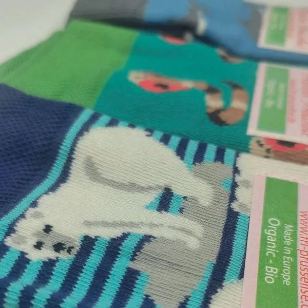 Fräulein Prusselise Fräulein Prusselise 3er spezial Socken Pack Tiere, Eisbär, Kobra, Hai, bunt, Bunt, – Produktbild 1 von 4