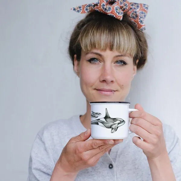 LIGARTI LIGARTI Keramiktasse – Orcas – Produktbild 4 von 4