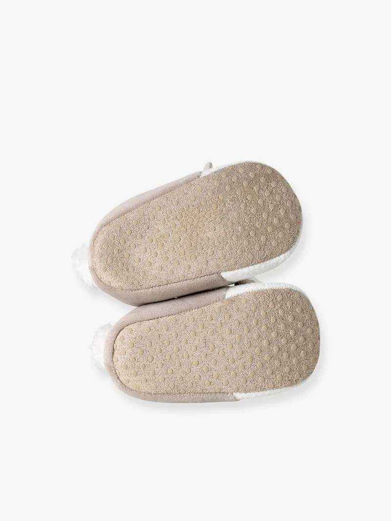 Vertbaudet Baby warme Krabbelschuhe, Beige, – Produktbild 4 von 4