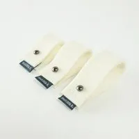 matilda k. manufaktur matilda k. manufaktur 3 Kabelbinder aus Wollfilz für Elektrokabel 'olli', Wollweiß, – Produktbild 1 von 1
