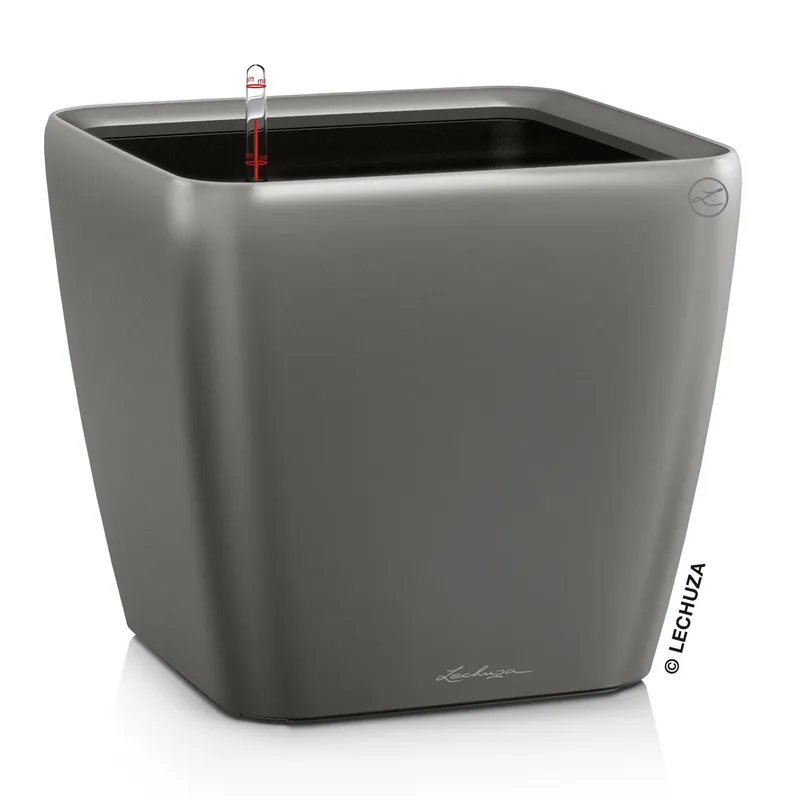 Lechuza® Lechuza® 'Quadro LS 50', anthrazit, ca. 50 x 50 x H 47 cm, Grau, – Produktbild 1 von 1