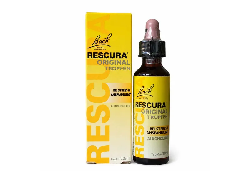 Nelsons Nelsons BACHBLÜTEN Rescura Tropfen alkoholfrei 20ml Tropfen – Produktbild 1 von 2