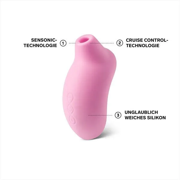 LELO Klitoris-Stimulator mit Schallwellen - LELO SONA Cruise, Rosa, – Produktbild 2 von 4