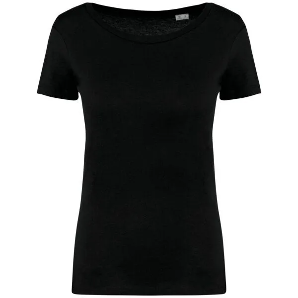 Greenspired Greenspired Umweltfreundliches Damen-T-Shirt 155g/m² XS - XXL, Schwarz, – Produktbild 1 von 1