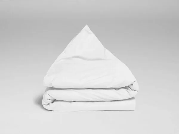 Yumeko Kinderbettwäsche Perkal "Yumeko" aus Bio-Baumwolle, Pure white, – Produktbild 1 von 3