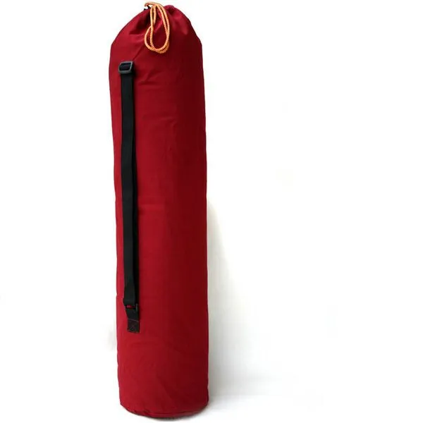 Lotus Design® Yogatasche SCHURWOLLMATTE Lotus Design®, Weinrot, – Produktbild 1 von 3