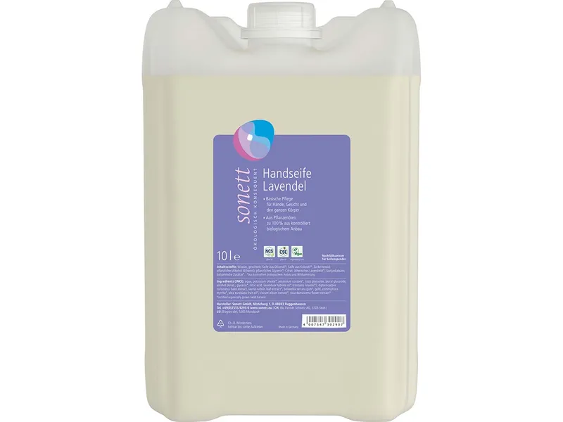 Sonett Sonett Handseife "Lavendel", Nachfüllung, 10 l – Produktbild 1 von 1