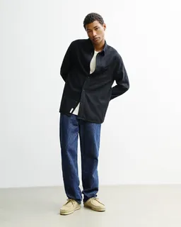 Rotholz Rotholz Herren vegan Flanellhemd Schwarz – Produktbild 1 von 1