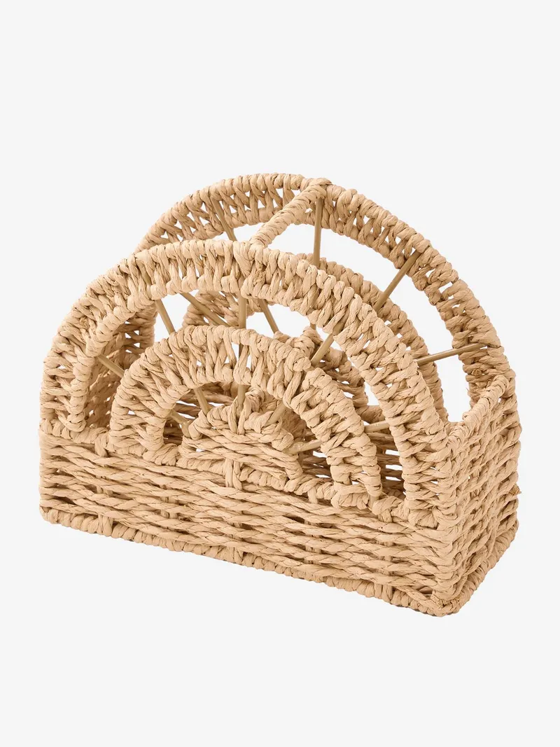Vertbaudet Vertbaudet Stiftehalter REGENBOGEN aus Papierkordel Kinderzimmer, Beige, – Produktbild 3 von 4