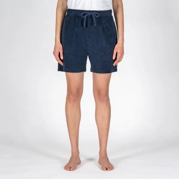 LANGBRETT LANGBRETT frottee shorts unisex, Dunkelblau (blau), – Produktbild 2 von 4