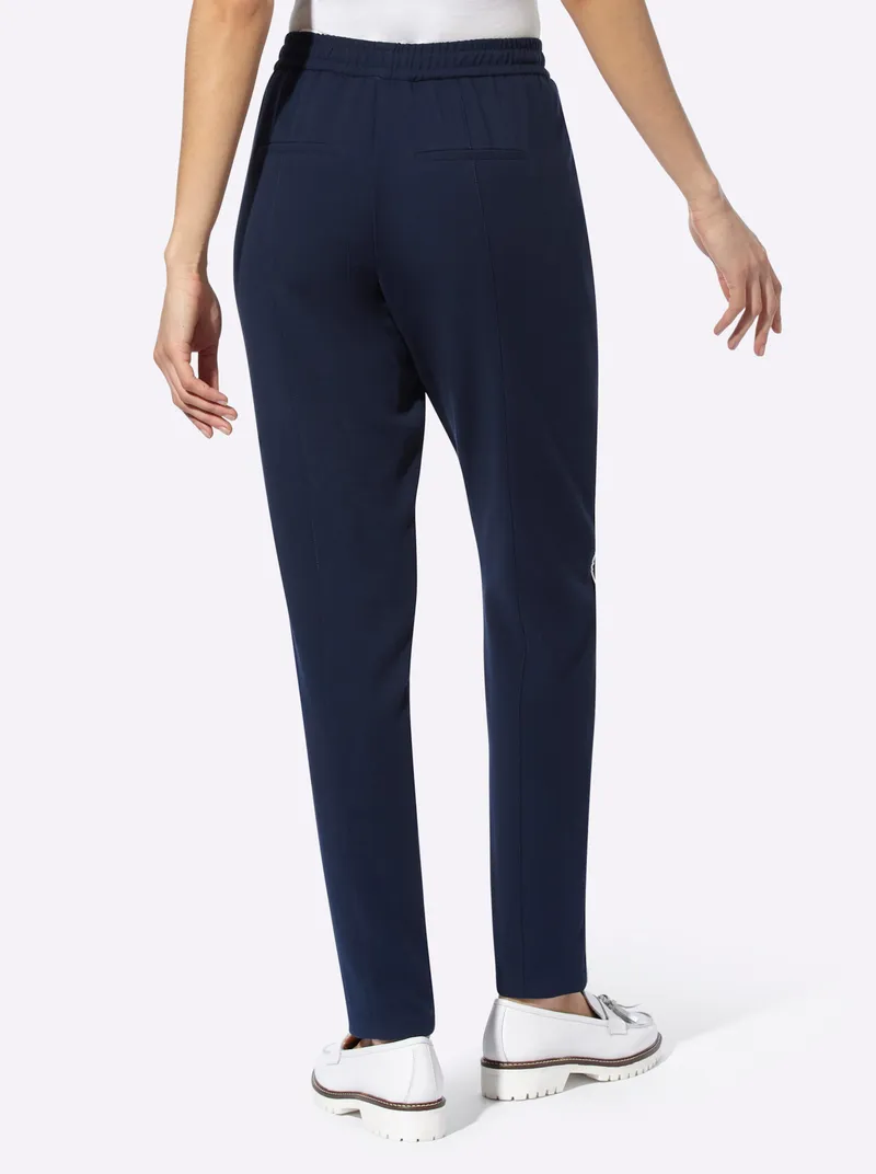 heine Jogg Pants marine, Marine, – Produktbild 2 von 3
