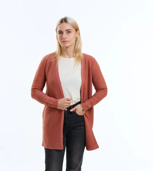 Gary Mash GARY MASH Cardigan Libby aus Feinstrick, Chutney (braun), – Produktbild 1 von 4