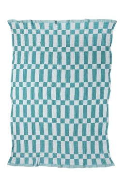 Tranquillo Tagesdecke BLOCKS - blau – Produktbild 1 von 1