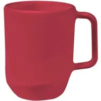 Keramiktasse "Bold" 400 ml, red – Produktbild 1 von 1